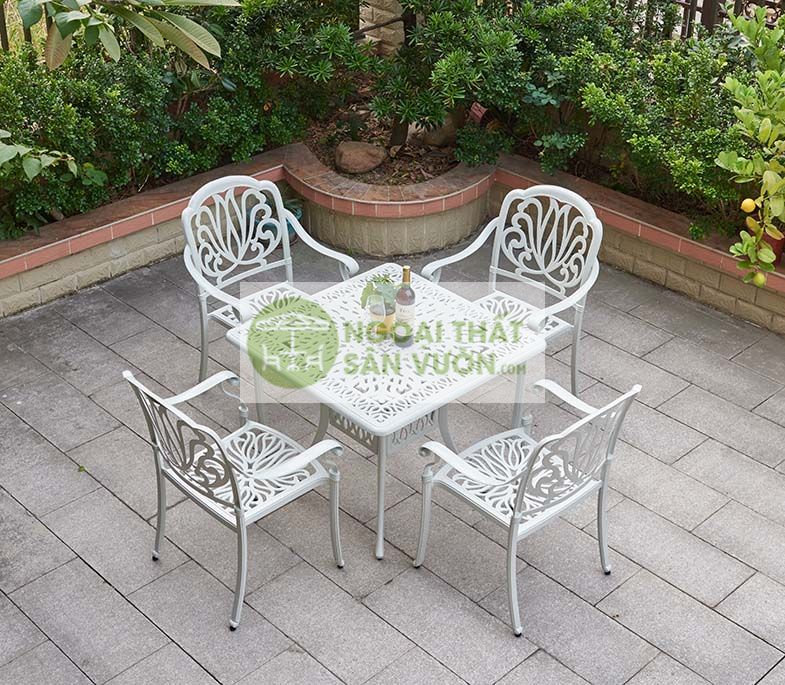 Bộ bàn ghế sân vườn nhập khẩu ZXM090H026